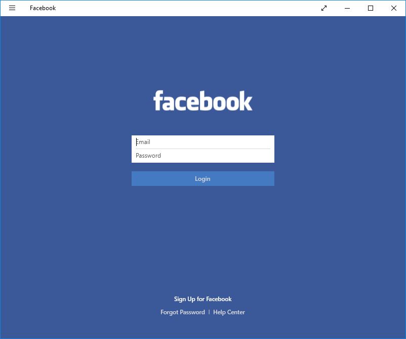 download facebook app for laptop windows 10